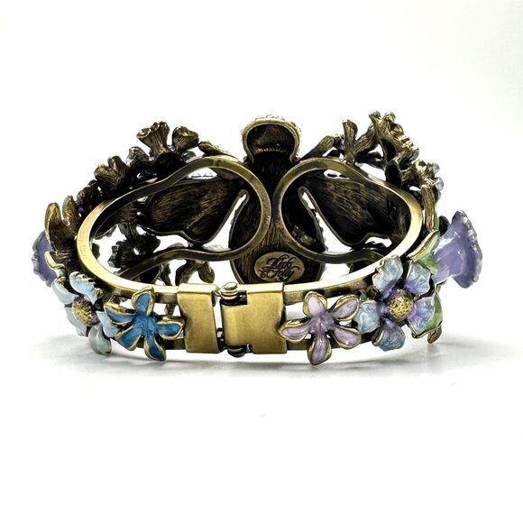 Kirk's Folly "To Bee or Not To Bee" Hinged Cuff Bracelet—AB Wings—Old Stock—NWT - Picture 4 of 16